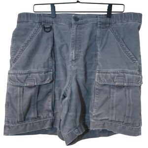 Columbia Cargo Shorts Camping Outdoors Gray